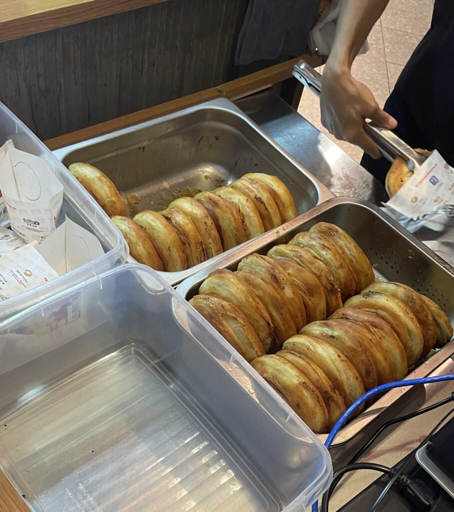 famous cripsy beef roti pastries being sold at Restoran Mon Chinese Beef Roti in Kuala Lumpur 