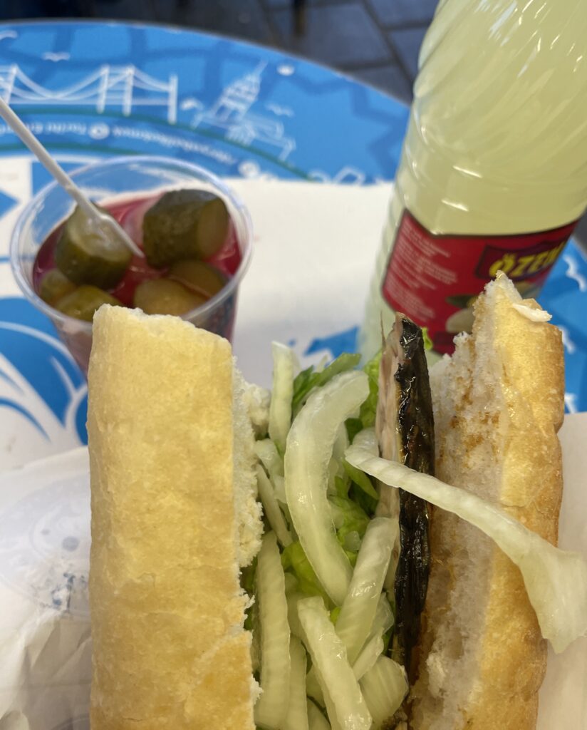 fish sandwich istanbul 