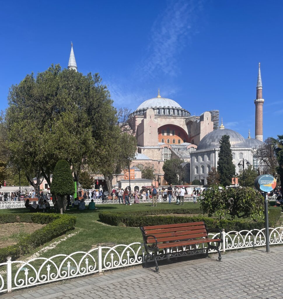 surroundings of Hagia Sophia Mosque