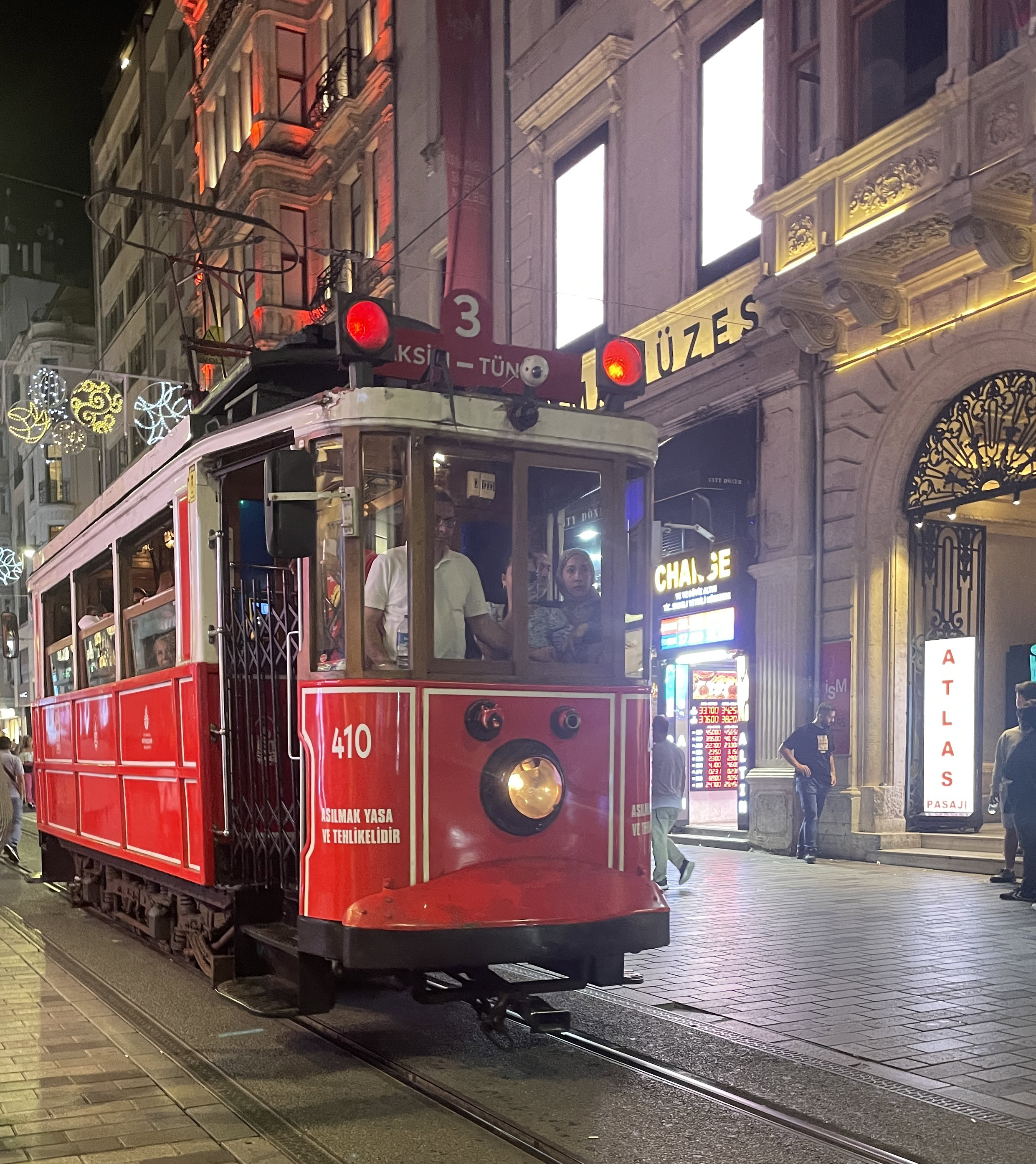 old street card Istanbul 